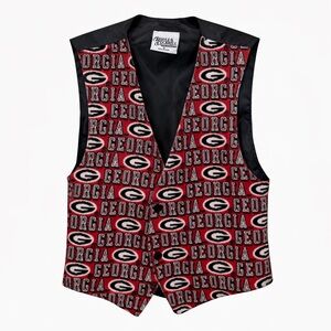 Vintage Riddle & Cockrell UGA Tapestry Vest
